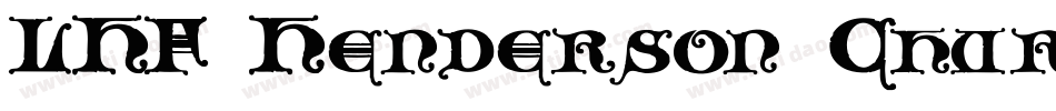LHF Henderson Church Rough字体转换